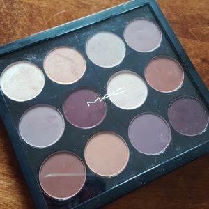 MAC custom palette of eyeshadows